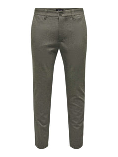 Mark Pant Herringbone Print Teak