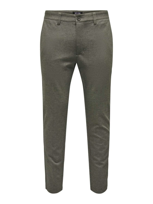 Mark Pant Herringbone Print Teak