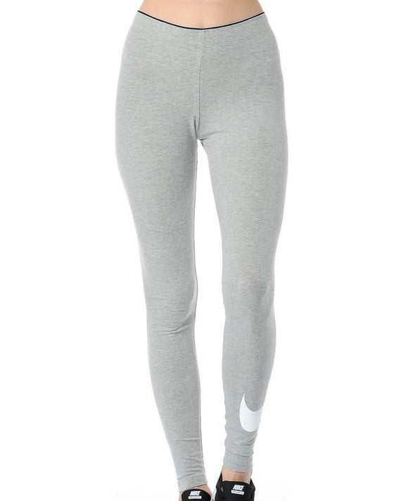 Nike-WMNS-Club-Logo-Legging-Grijs-Front-Center