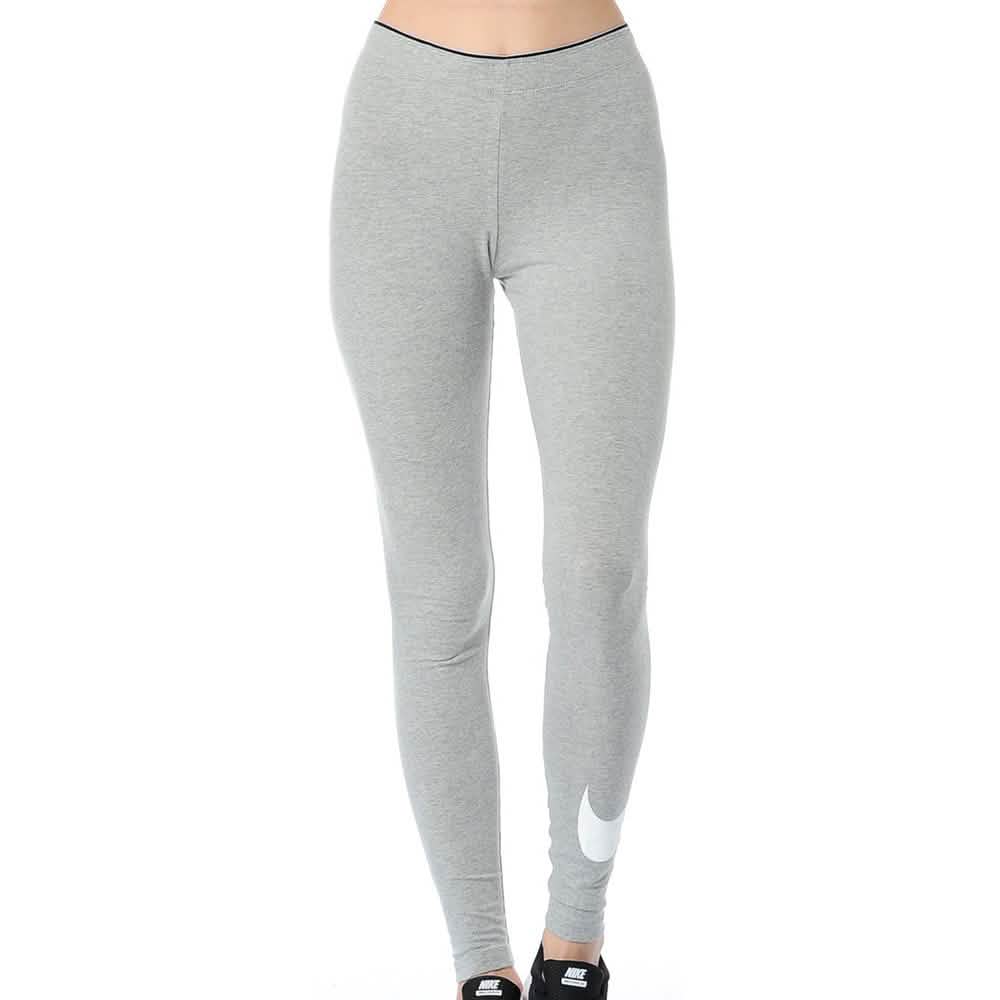 Nike-WMNS-Club-Logo-Legging-Grijs-Front