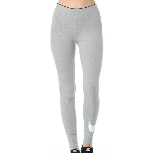 Nike-WMNS-Club-Logo-Legging-Grijs-Front-Center