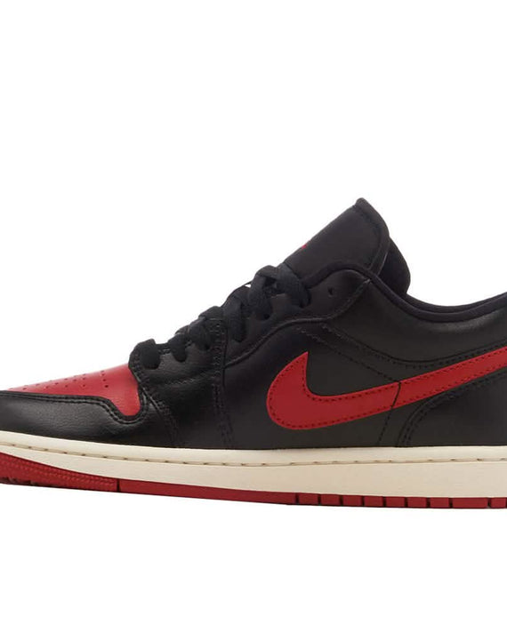 Air Jordan 1 Low Black Gym Red