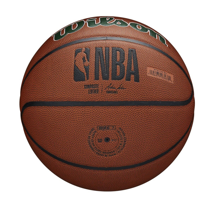Wilson NBA MILWAUKEE BUCKS Composite Indoor / Outdoor Basketbal (7)