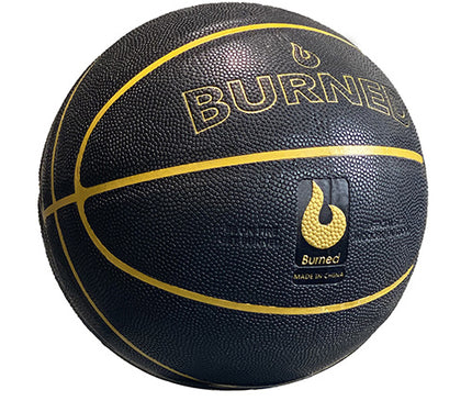Burned In / Out Basketball Noir Or (7)