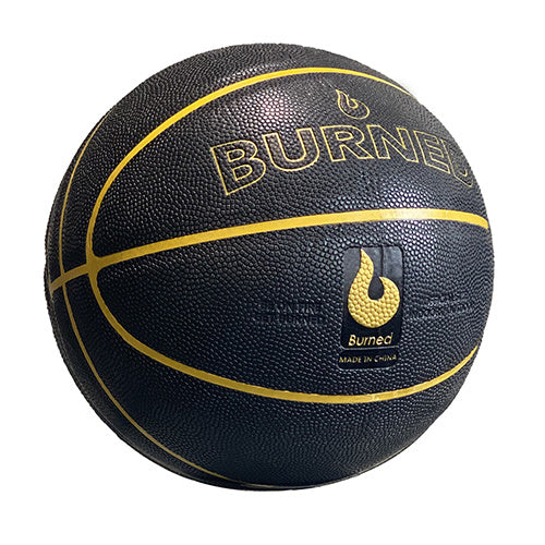 Burned In/Out Basketball Black Gold (7)