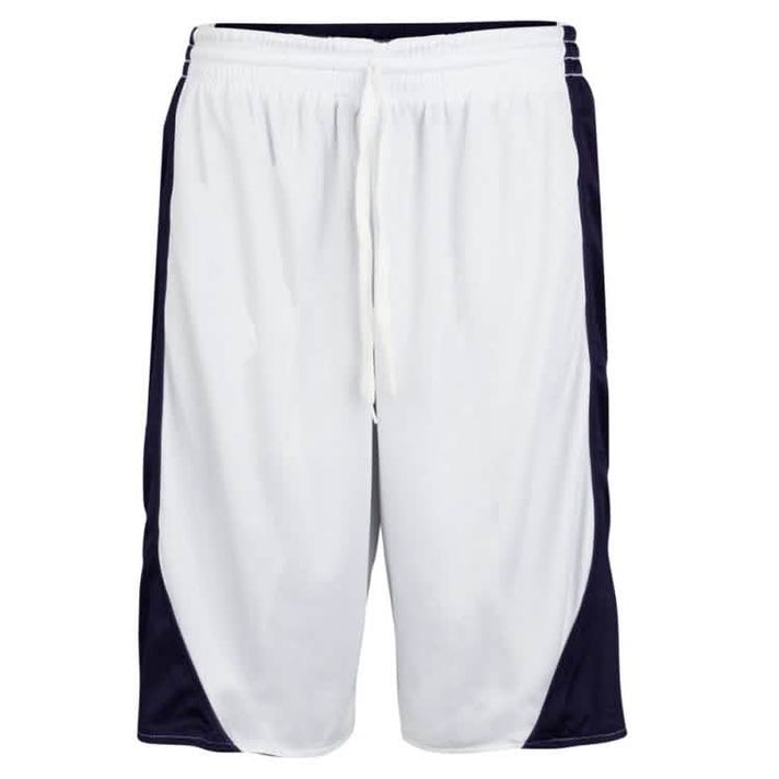 Burned Beidseitig Short Dunkelblau Weiß
