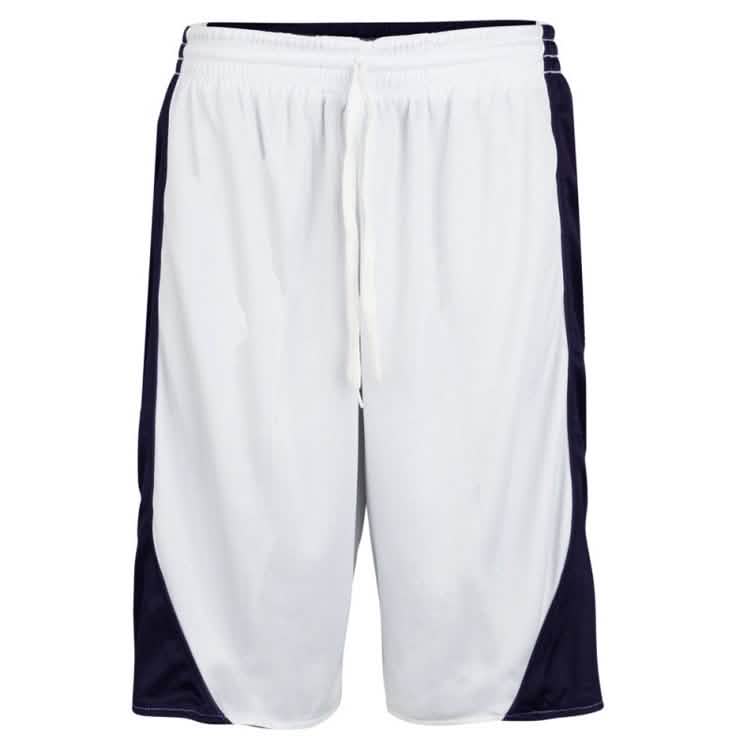 Short Double Face Burned Bleu Foncé Blanc