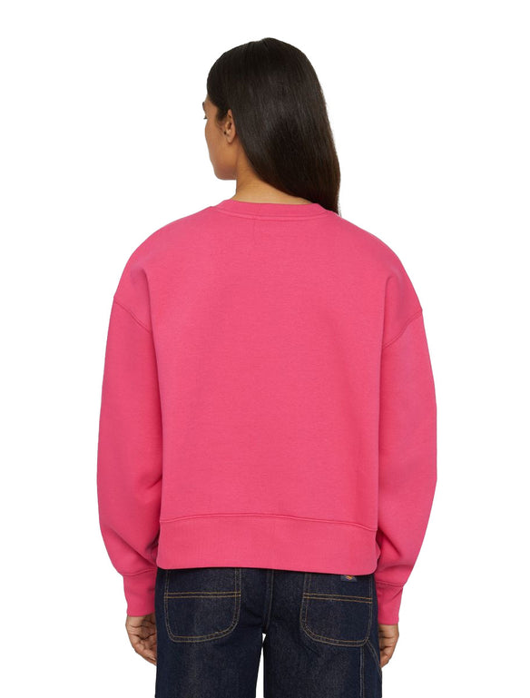 Dickies-Summerdale-Sweatshirt-Roze-Model-Back