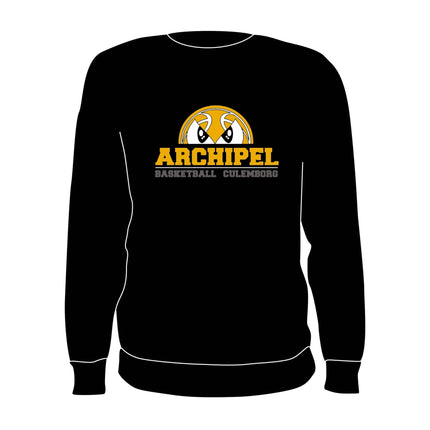 Archipel Culemborg Crewneck Logo Zwart