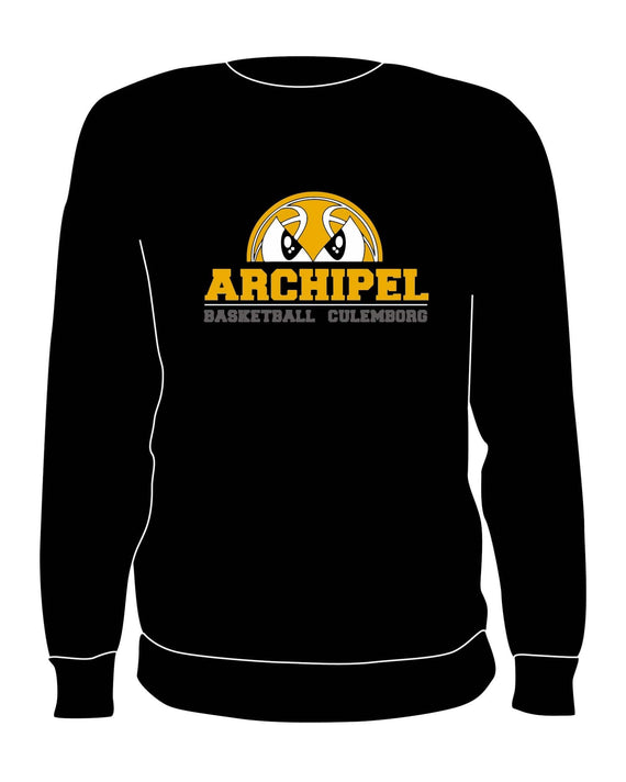 Archipel Culemborg Crewneck Logo Zwart