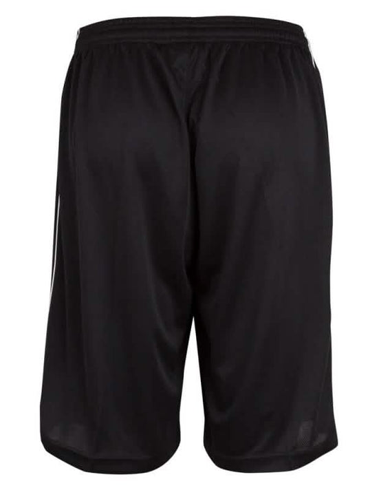 Burned Enkelzijdig Short Zwart