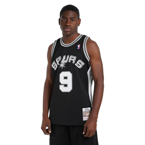 NBA Swingman San Antonio Spurs Tony Parker Jersey Black