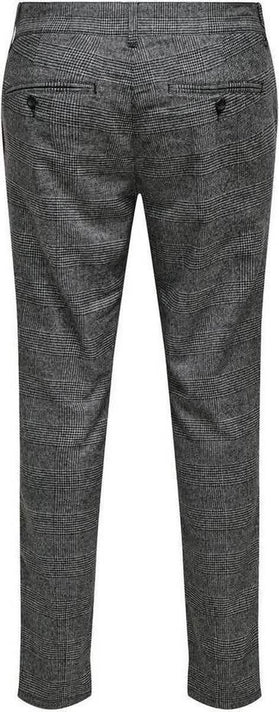 Mark Pants Check GW Medium grau Melange