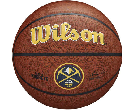 Wilson NBA DENVER NUGGETS Composite Indoor / Outdoor Basketbal (7)