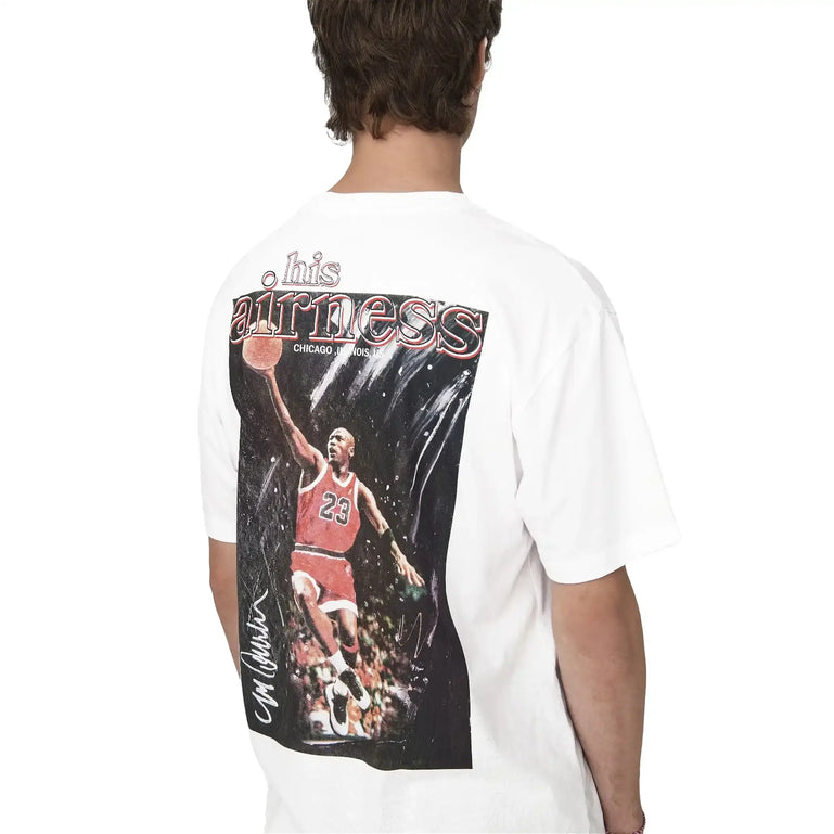 Michael Jordan Celebrity Relax Tee Wit