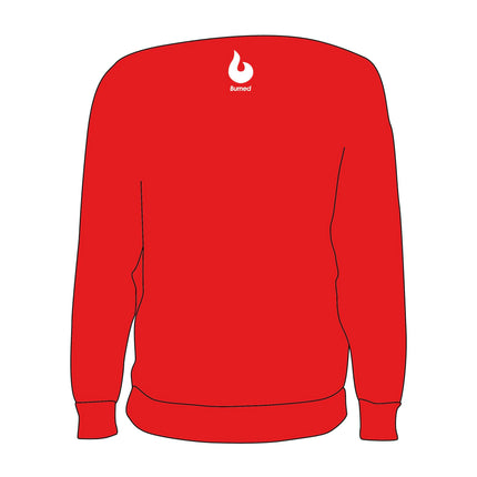 O.B.C Oss Crewneck Tekst Rood