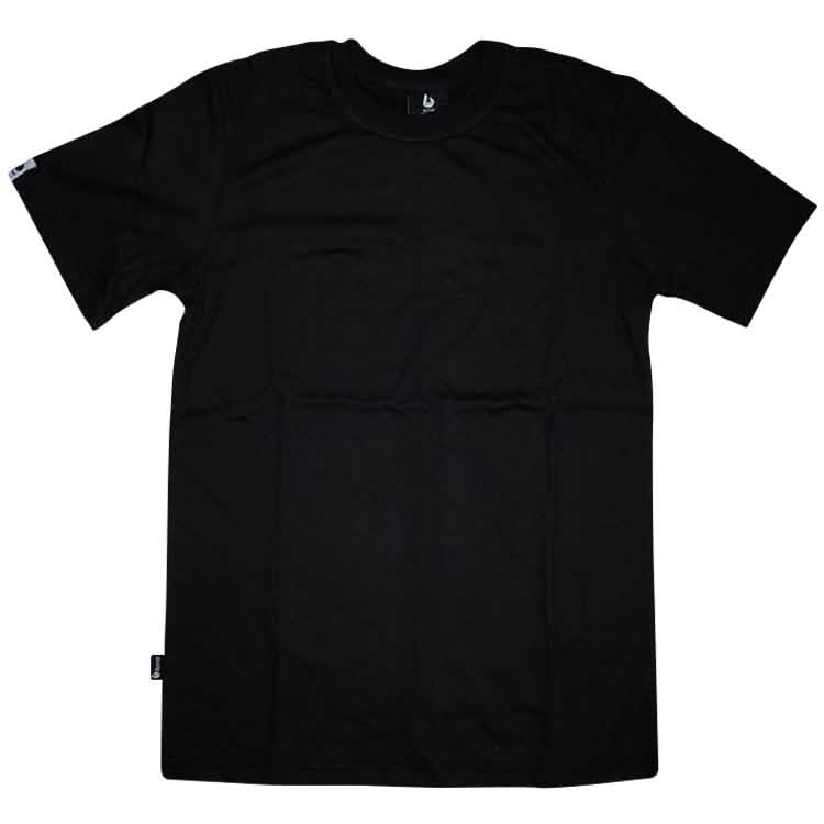 Burned T-shirt Zwart