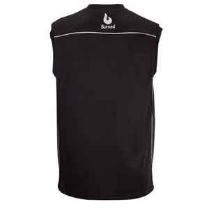 Burned Enkelzijdig Jersey Zwart